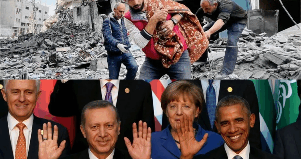 Gazzeliler Dünya Liderlerinin Boş Laflarını Yiyemez
